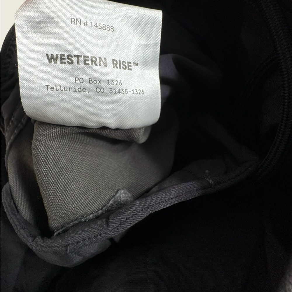 Western Rise Shorts Mens 32 Black Performance Nylon Stretch Travel Golf Outdoors - Picture 9 of 10